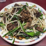 天華 - ニラレバ炒め1100円