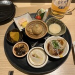 串揚げ 和が家 - コースの最初は豪華な前菜盛り合わせ！