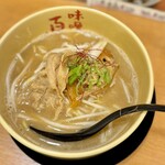 味噌ラーメン百庵 - 白みそラーメン（980円）