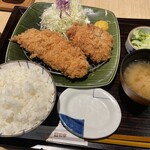 和幸 - 料理写真:ひれロース盛合せ御飯1,600円