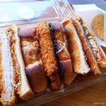 オープンカフェ 風車 - 2024年11月　カツサンド【税込950円】