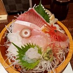 酒と食遊人 みなと - 刺身桶盛り