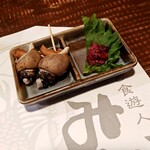 酒と食遊人 みなと - お通し