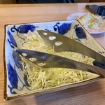 とんかつ・牛かつ ふく徳 - キャベツサラダ