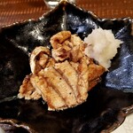 酒と食遊人 みなと - 鰤の腹身の炭火焼き