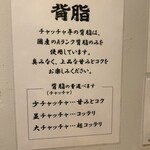 背脂ラーメン チャッチャ亭 - 