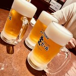 景珍樓 新館 大通り店 - よく冷えた生ビール