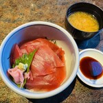 しほう田 - マグロ丼ランチ1300円