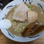 長尾中華そば 青森駅前店 - 初日に同行者が選んだごくにぼ！