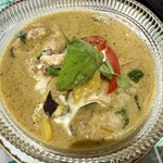 タイレストランバンコック - グリーンカレーアップ