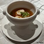 プチレストラン ブーケ・ド・フランス - オマール海老のフラン