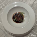 プチレストラン ブーケ・ド・フランス - フレッシュフォアグラのソテーと大根のコンフィ