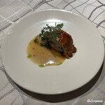 プチレストラン ブーケ・ド・フランス - アワビと帆立貝柱のパイ包み焼