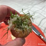 プチレストラン ブーケ・ド・フランス - 本鮪のタルタルと茄子のマリネのパニプリ