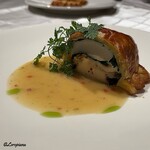 プチレストラン ブーケ・ド・フランス - アワビと帆立貝柱のパイ包み焼