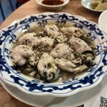 中国料理 もみぢ - 牡蠣の青山椒蒸し