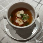 プチレストラン ブーケ・ド・フランス - オマール海老のフラン