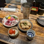 くずし割烹 肴屋八兵衛 - 最初の注文