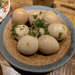 くずし割烹 肴屋八兵衛 金山店 - 麻薬うずら