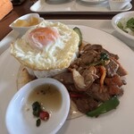 Bangkok Oriental Thai Restaurant - ダックのバジル炒め