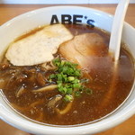ラーメン ABE's - １１月２８日　　２周年限定　　　自然薯ときのこの山かけラーメン