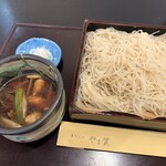 かしわせいろ　お蕎麦大盛