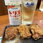 からやま - 料理写真:#ハイボール
#にんにく味噌からあげ