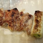 てけてけ - 店のイチオシの串　少し食べてますスミマセン