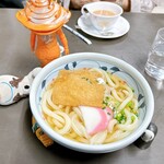 吹上亭 - 料理写真:きつねうどん 600円