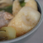 食堂 いなほ - 初体験のきりたんぽ、ご飯セット要らずでも主食になるような食べ心地。