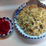 ラーメン角萬 - 半チャーハン