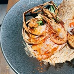 SALMON NOODLE 3.0おおいた - スパイス海老カレーヌードル　1,300円