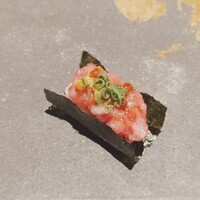 鮨 そら - 本鮪タタキ イクラとウニ載せ