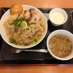 麺処よっちゃん - 町中華チャーハン＋とろチャー＋味玉トッピング