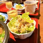 コハルビ珈琲 - サラダも丁寧で