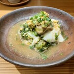 しんのすけ - かきと青のりの卵とじ