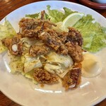 華蓮 - イカのゲソ唐揚げ