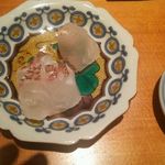 鮨小山 - 明石の鯛とカワハギ