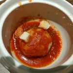 炙谷 - 焼き蓮根饅頭のトマトソース