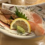 サンロード 吉備路 - カニ刺し