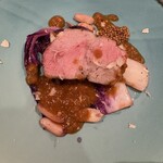 A Delicious Service - MAIN 2　北上産豚炭火焼き、この豚肉素晴らしかった