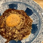 かかわり - ヤリイカのピリ辛ネギユッケ