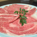 岡半 - 松坂牛 しゃぶしゃぶ肉