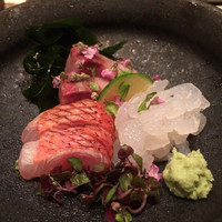 麻布 秀 - お造り   のどぐろ  白海老 勘八