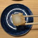 ゑぶりでい 横浜店 - 大根の唐揚げの断面