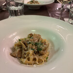 アランチェート - イタリア産ポルチーニ茸のタリオリーニ。