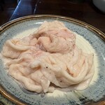 炭火焼肉 肉刺し にく式 - 豚ホルモン