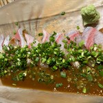 酒湊 - 天草胡麻カンパチ