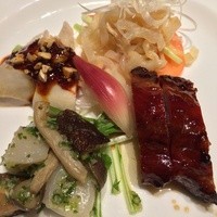 筑紫樓 銀座店 - 叉焼/よだれ鶏/帆立/くらげ