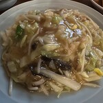 糸仙 - あんかけ焼きそば